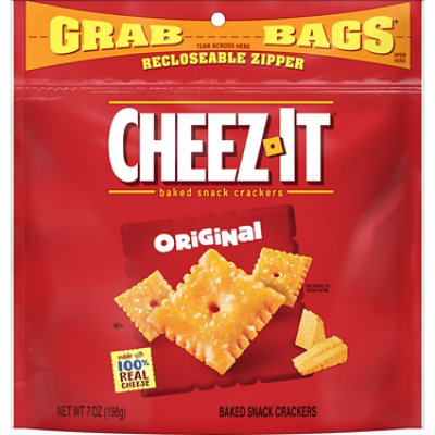 Cheez-It Cheese Crackers Original Baked Snack Crackers - 7 Oz - Image 1