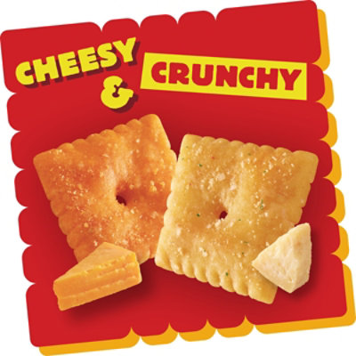 Cheez-It DUOZ Cheese Crackers Cheddar and Parmesan Baked Snack Crackers - 4.3 Oz - Image 3