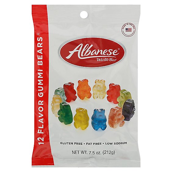 Albanese Assorted Gummy Pieces - 7.5 Oz