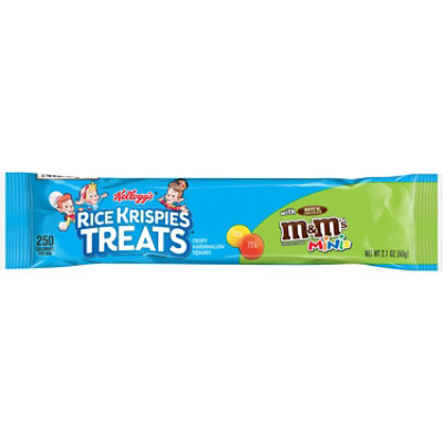Rice Krispies Treats Marshmallow Snack Bar Kids Snacks M&Ms Minis - 2.1 Oz - Image 1