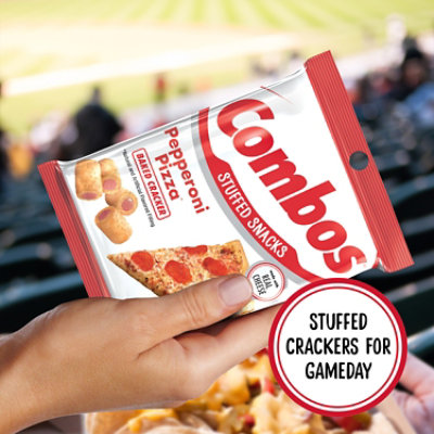 COMBOS Baked Snacks Cracker Pepperoni Pizza Bag - 6.3 Oz - Image 4