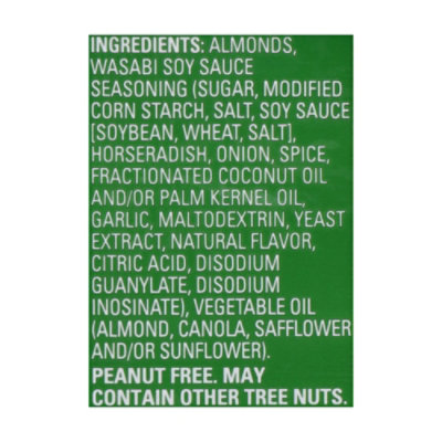 Blue Diamond Almonds Bold Wasabi & Soy Sauce - 4 Oz - Image 4