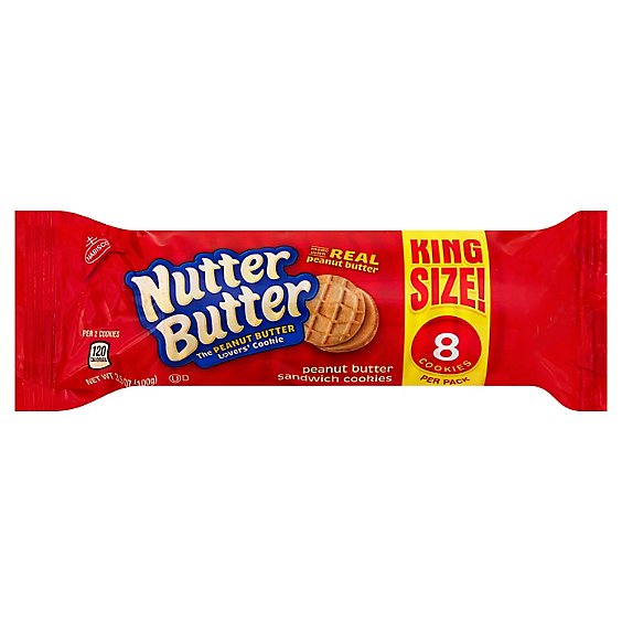 Nab Nutter Butter King Size - 3.5 Oz