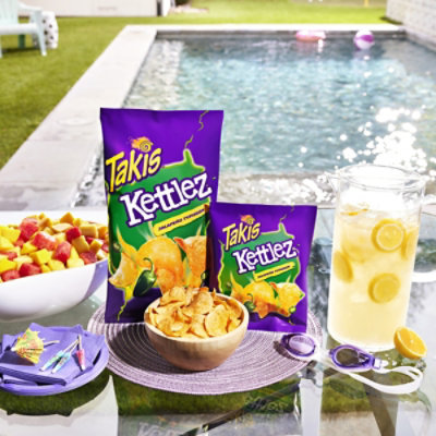 Takis Kettlez Jalapeño Typhoon Kettle Cooked Potato Chips - 8 Oz - Image 3