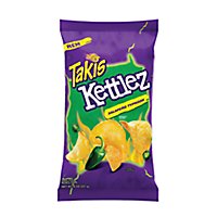 Takis Kettlez Jalapeño Typhoon Kettle Cooked Potato Chips - 8 Oz - Image 1