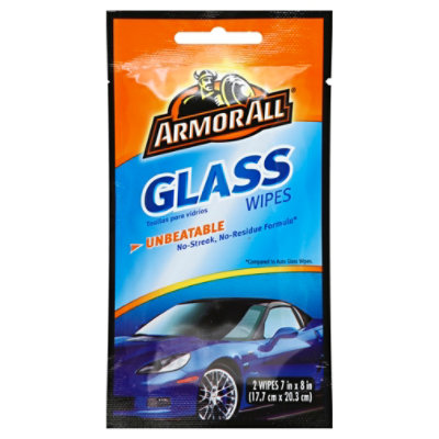 Armor All Glass Wipes - 2 Count - Image 1