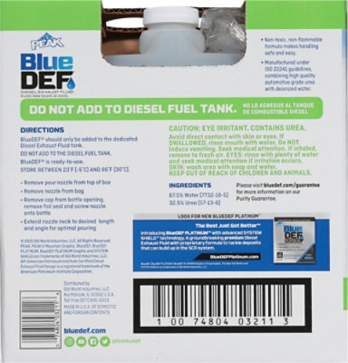 Peak Bluedef Dsl Exhst Fl - 2.5 Gallon - Image 3