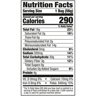 Kettle Brand Krinkle Cut Salt & Fresh Ground Pepper Kettle Potato Chips - 2 Oz - Image 2