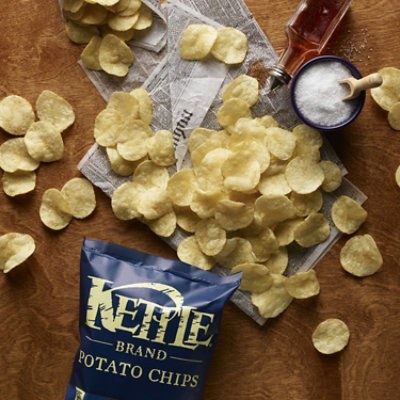 Kettle Brand Sea Salt & Vinegar Kettle Potato Chips - 2 Oz - Image 5