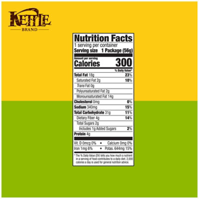 Kettle Brand Jalapeno Kettle Potato Chips - 2 Oz - Image 2