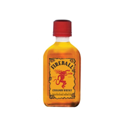 Fireball Cinnamon Whisky 66 Proof - 20-50 Ml - Image 1