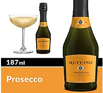 Ruffino Prosecco DOC Italian White Sparkling Wine - 187 Ml