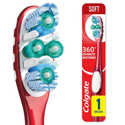 Colgate 360° Optic White Toothbrush Advanced Soft
