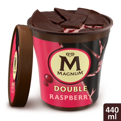 Magnum Double Raspberry Ice Cream Tub - 14.8 Oz