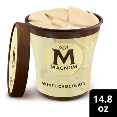 Magnum White Chocolate Vanilla Ice Cream - 14.8 Oz - Image 1