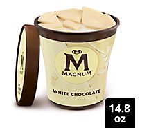 Magnum Ice Cream White Chocolate Vanilla - 14.8 Oz