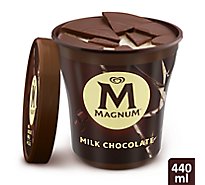 Magnum Ice Cream Milk Chocolate Vanilla - 14.8 Oz