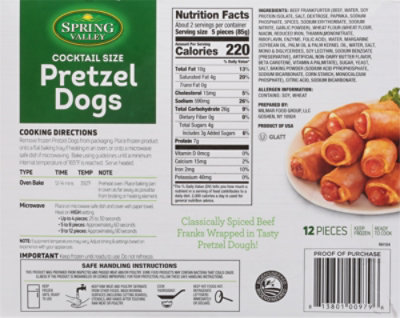 Spring Valley Retail Pretzel Dogs - 7.2 Oz - Image 6