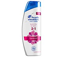 Head & Shoulders Smooth & Silky Paraben Free 2in1 Dandruff Shampoo and Conditioner - 12.8 Fl. Oz.