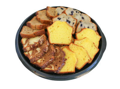 Bakery Cake Loaf Holiday Platter - Each