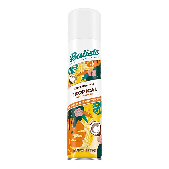 Batiste Dry Shampoo Tropical Fragrance - 4.23 Oz