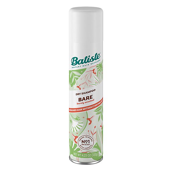Batiste Bare Fragrance Dry Shampoo - 4.23 Oz