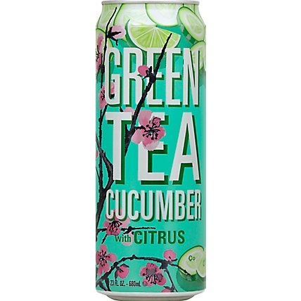 AriZona Cucumber Green Tea Can - 23 Fl. Oz. - Image 2