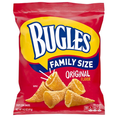 Bugles Snacks Crispy Corn Original - 14.50 Oz - Image 3