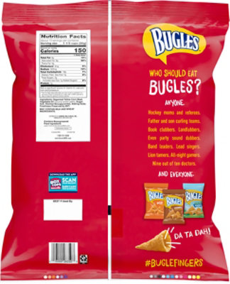 Bugles Snacks Crispy Corn Original - 14.50 Oz - Image 6