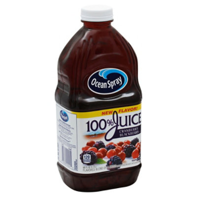 Ocean Spray 100% Cranberry Blackberry - 60 Fl. Oz. - ACME Markets