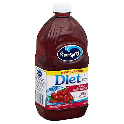Ocean Spray Juice Drink Diet Cranberry Raspberry - 64 Fl. Oz. - Image 1