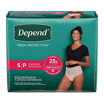 Depend FIT FLEX Adult Incontinence Underwear for Women - 19 Count - Image 8