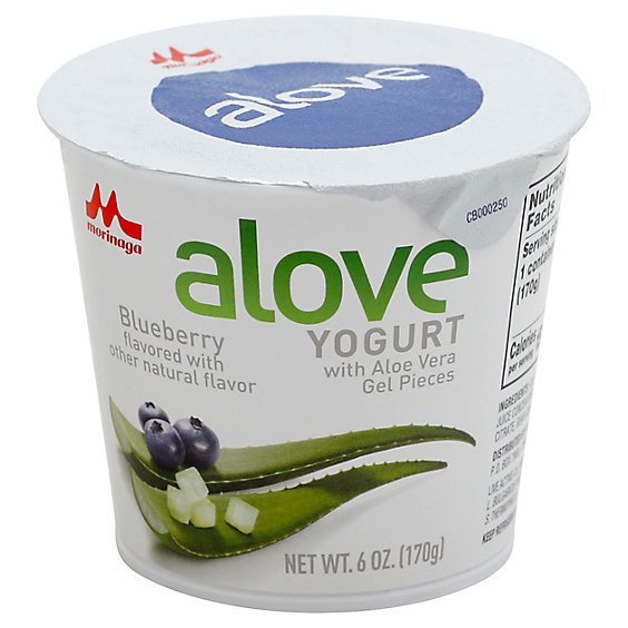 Alove Yogurt Blubry Aloe Vra - 6 Oz