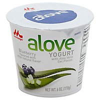 Alove Yogurt Blubry Aloe Vra - 6 Oz - Image 1
