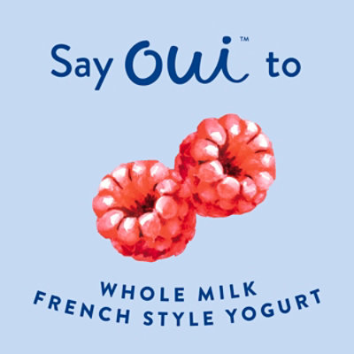 Oui By Yoplait French Style Ygrt Rspbry - 5 Oz - Image 2