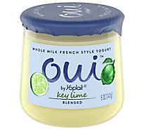 Oui By Yoplait French Style Ygrt Key Lime - 5 Oz