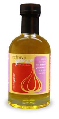 Extravagonzo Roasted Garlic Infused Cooking Oil - 6.8 Fl. Oz.