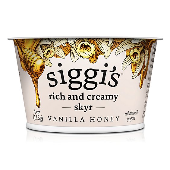 siggi's Vanilla Honey Rich and Creamy Skyr - 4 Oz