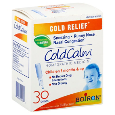 Boiron Cold Calm Liq Childrens - 30 Oz