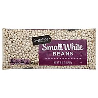 Signature SELECT Beans White Small Dry - 16 Oz - Image 1