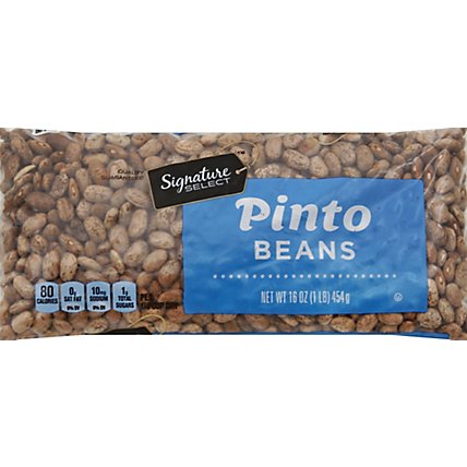 Signature SELECT Beans Pinto Dry - 16 Oz - Image 2