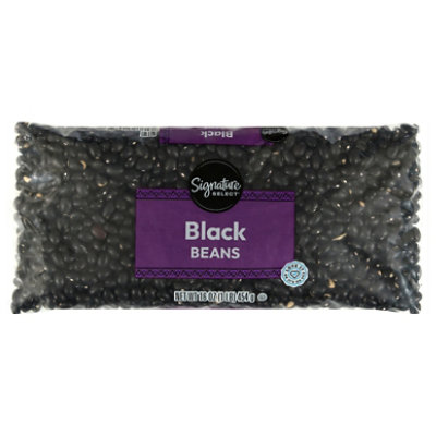 Signature SELECT Beans Black Dry - 16 Oz - Image 2