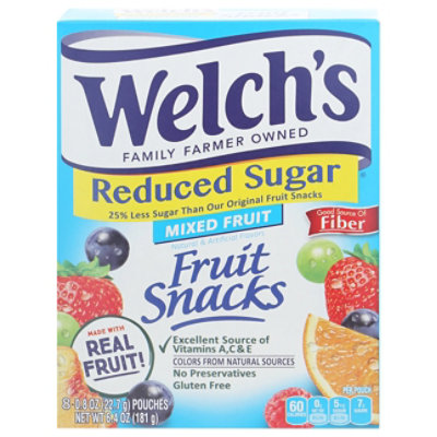 Welchs Fs Reduced Sugar Mixed Frt Pouch - 6.4 Oz - Image 3