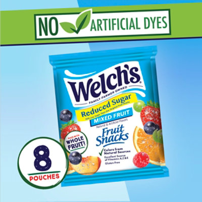 Welchs Fs Reduced Sugar Mixed Frt Pouch - 6.4 Oz - Image 3