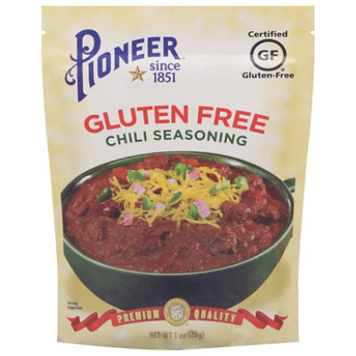 Pioneer Gf Chili Seasoning - 1 Oz