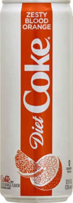 Diet Coke Zesty Blood Orange - 12 Fl. Oz. - Image 2