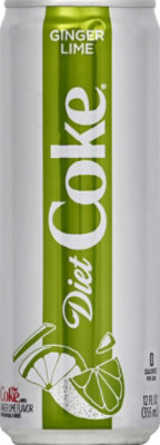 Diet Coke Ginger Lime Can Ea - 12 Fl. Oz. - Image 2