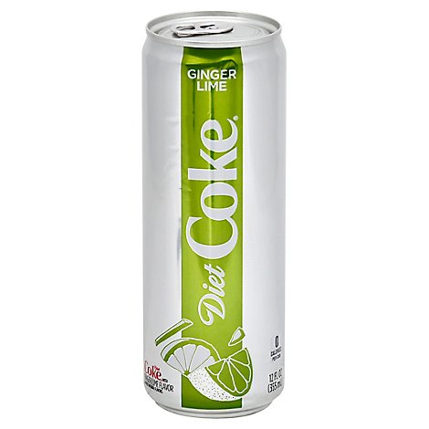 Diet Coke Ginger Lime Can Ea - 12 Fl. Oz.