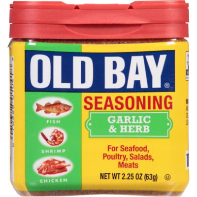 OLD BAY Garlic & Herb Seasoning - 2.25 Oz