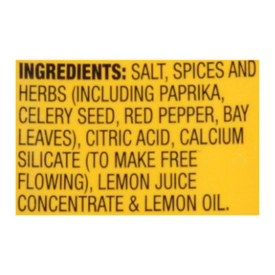 OLD BAY Lemon & Herb Seasoning - 2.37 Oz - Image 5